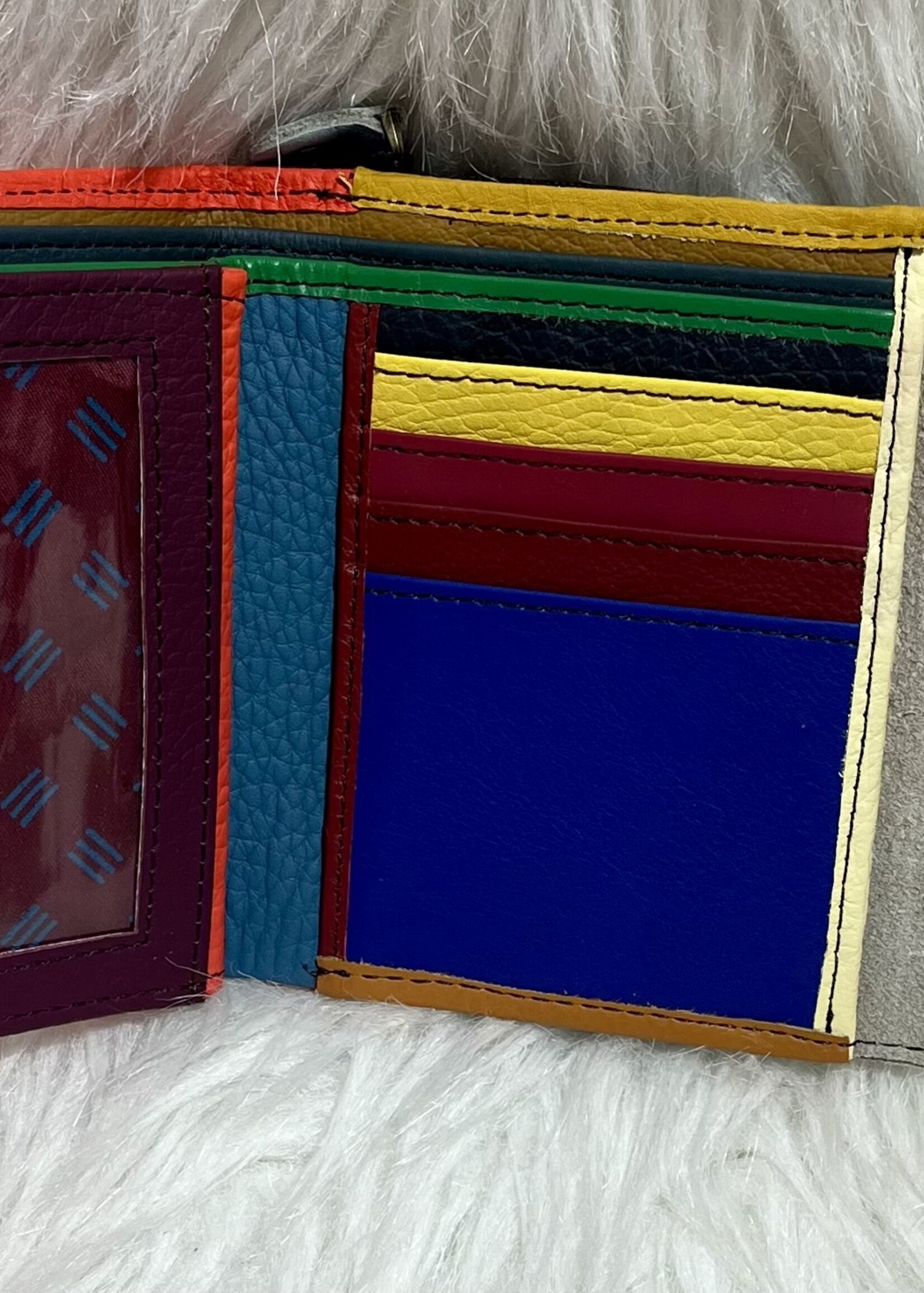 Soruka Rings Bi-fold Wallet with Zippered Coin Pocket