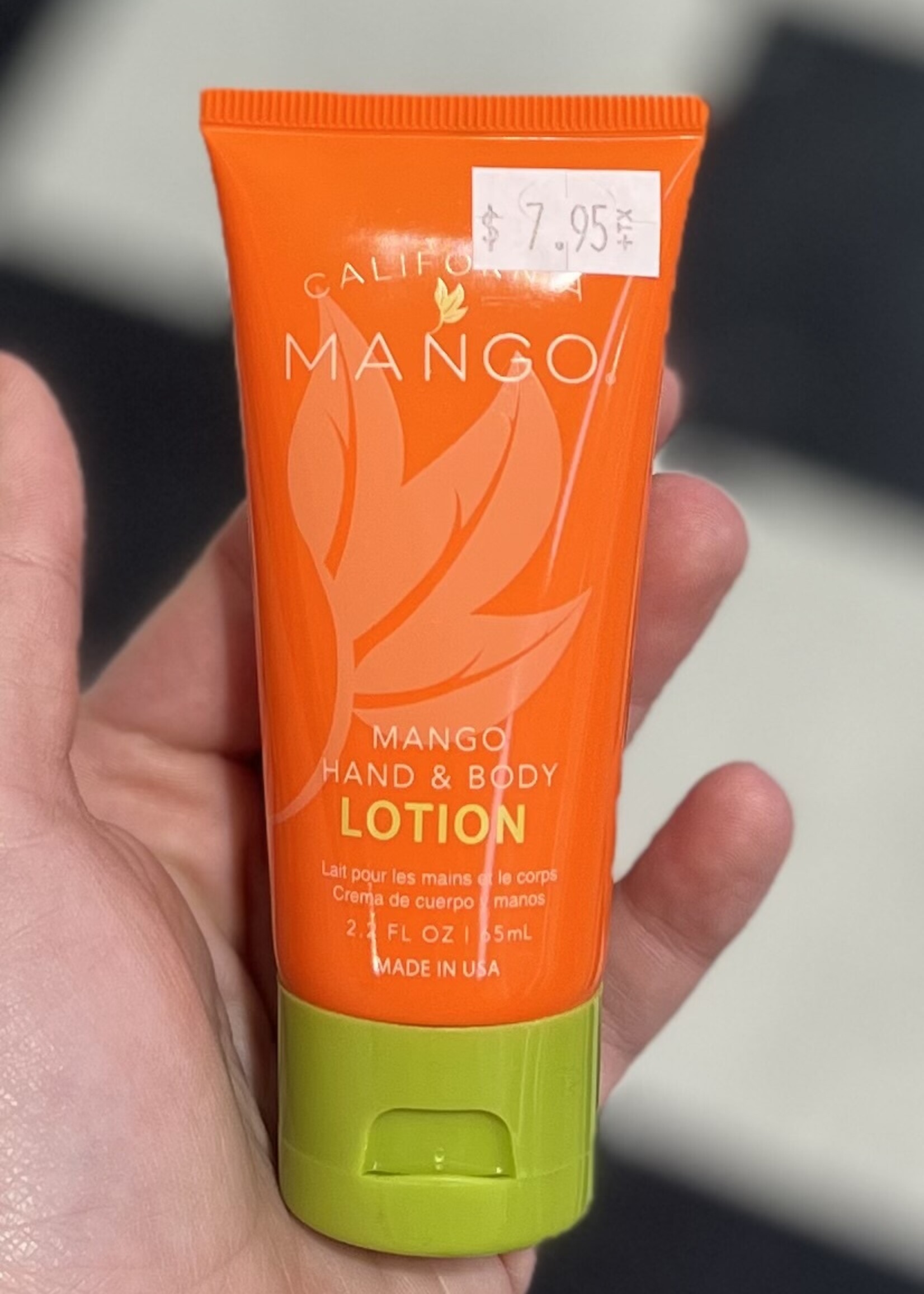 California Mango Hand & Body Lotion- 2.2 oz