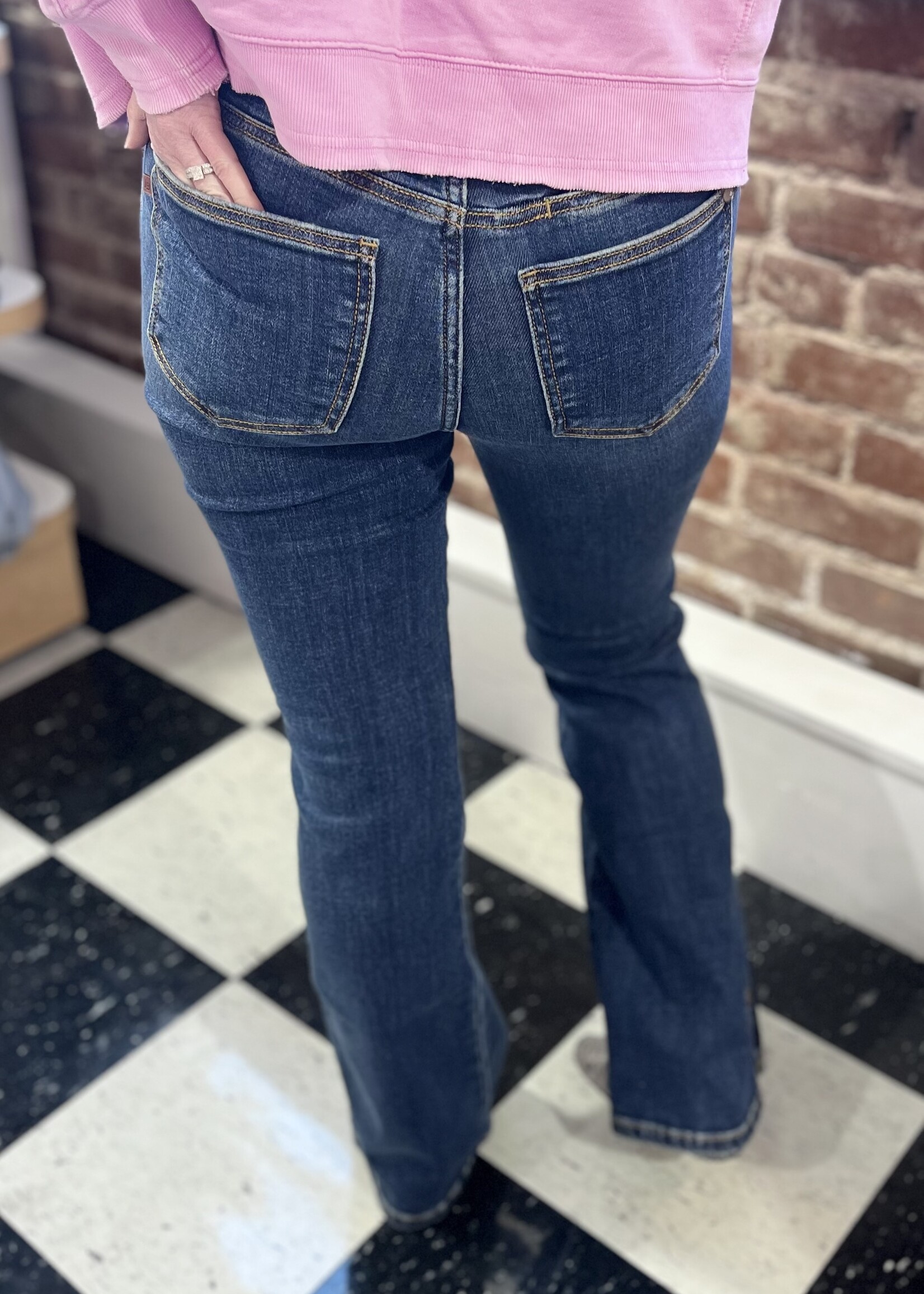 Judy Blue Give Him the Boot Bootcut Jeans