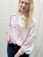 Patchwork Inspired Oversized Top