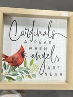 Cardinals Appear Framed Picture