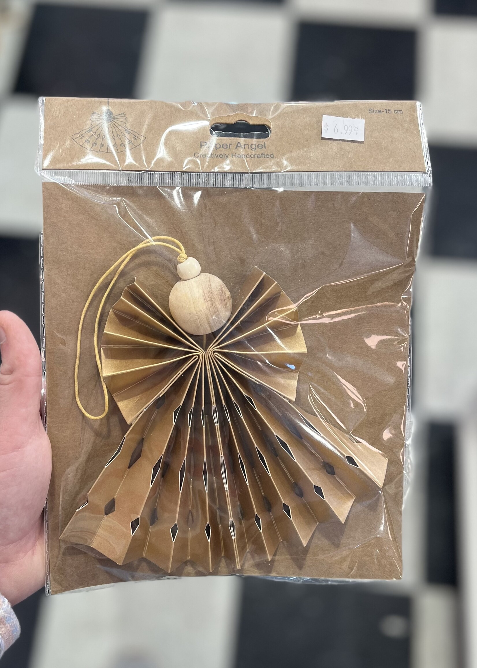 Paper Angel Ornament