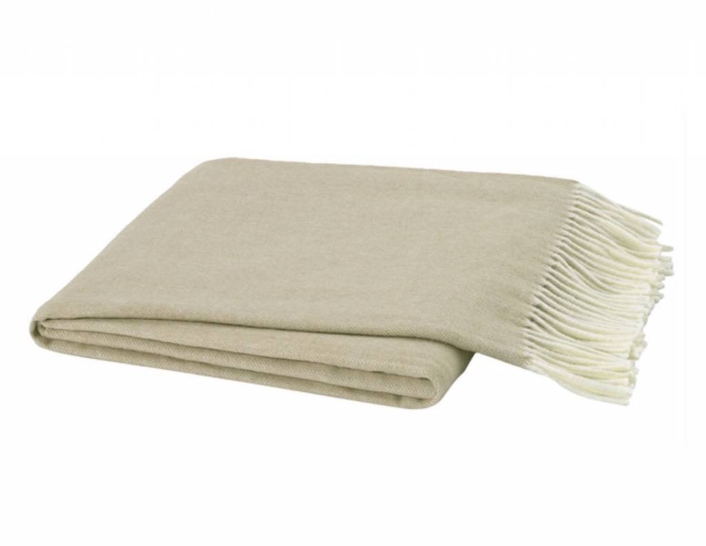 Dune Italian Herringbone Throw 51"Wx67"L