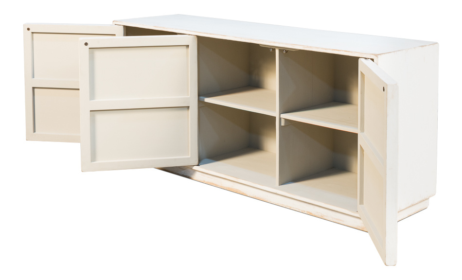 Excentricities Louvered White Excentricities, Inc.