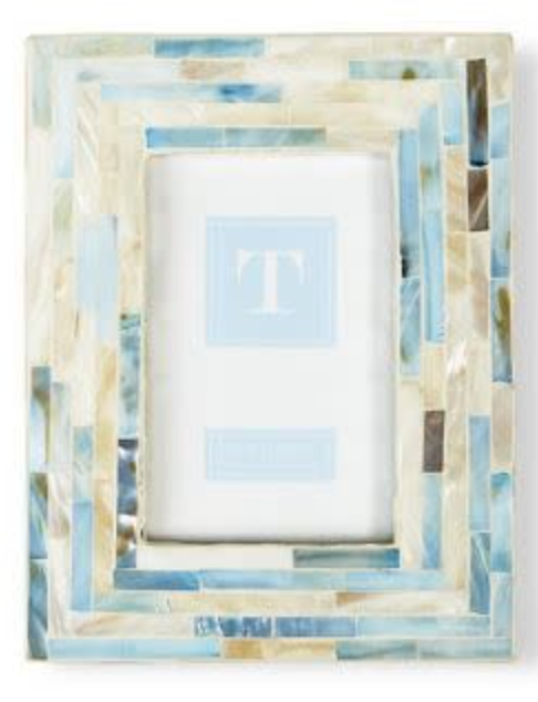 Light Blue Tiled MOP Frame