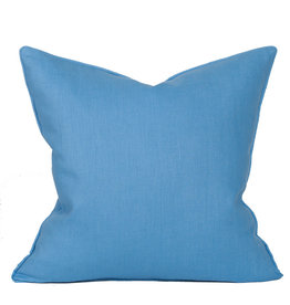 Compliment Linen Pillow-Cornflower 22"