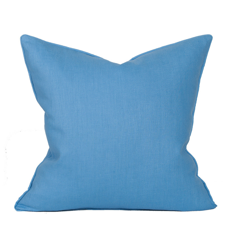 Compliment Linen Pillow-Cornflower
