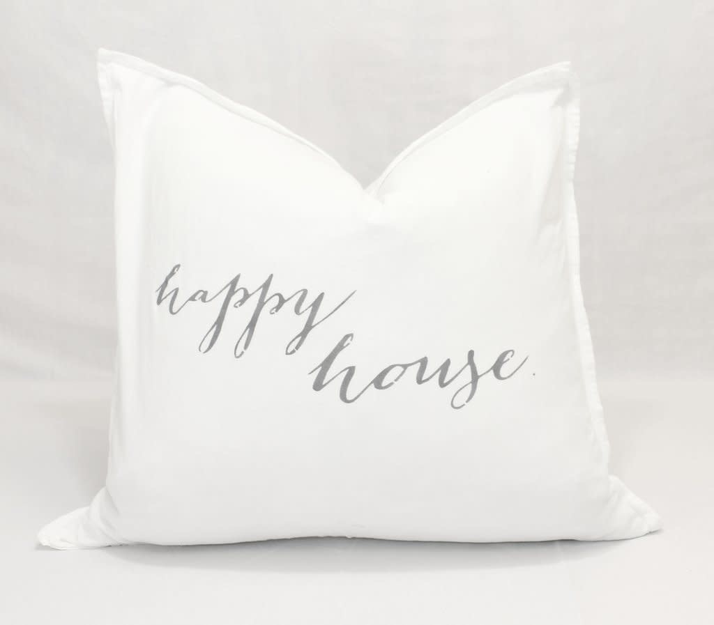 "Happy House" Pillow