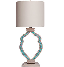 Cabochon Lamp-Turquoise