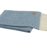 Lake Italian Herringbone Throw 51"Wx67"L