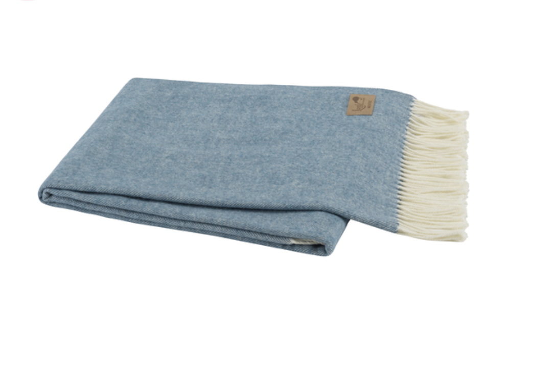 Lake Italian Herringbone Throw 51"Wx67"L