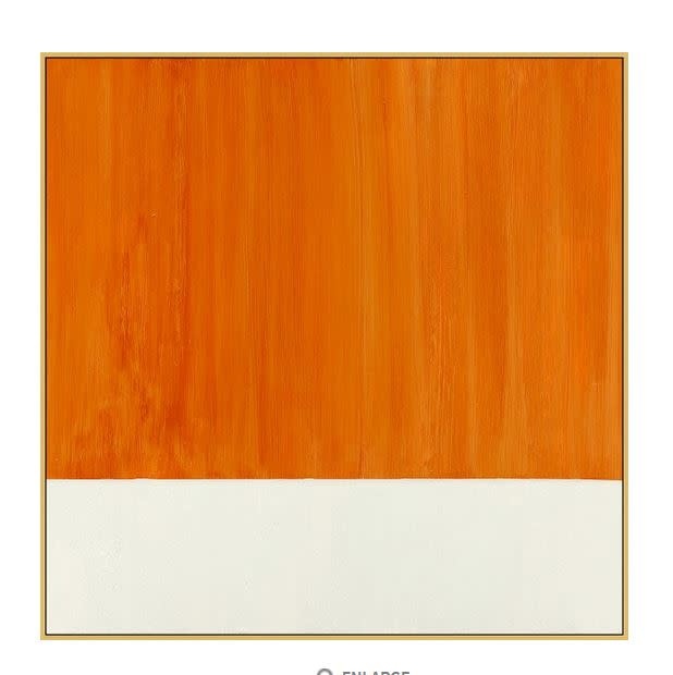 Textured Panel Orange