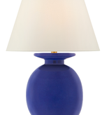 Hans Table Lamp in Flowing Blue
