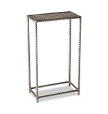 Khan Drink Table-Silver