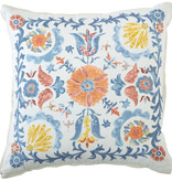 Suze Sunset Pillow with Butterfly Corner