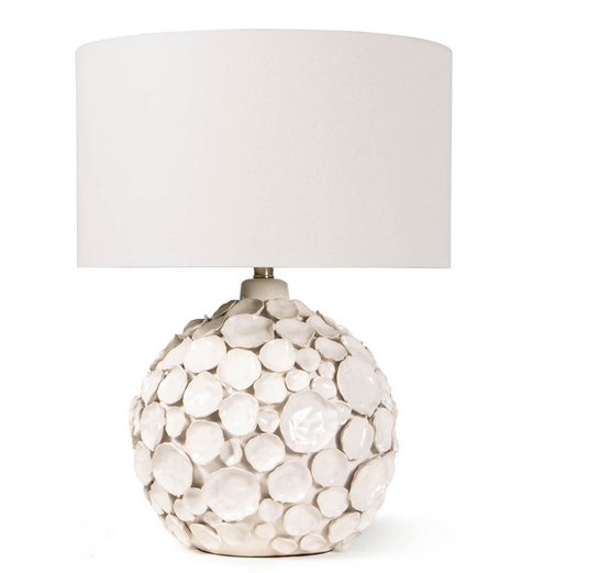 Coastal Living Lucia Ceramic Table Lamp White