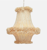 Lidor Natural Raffia Chandelier