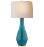Orson Balustrade Table Lamp-Oslo Blue