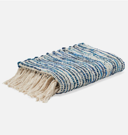 Margalo Blue/Beige Throw