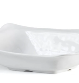 Q Home Design Ruffle Rectangular Shallow Serving Platter