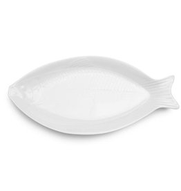 Q Home Design Fish White Melamine Serving Platter
