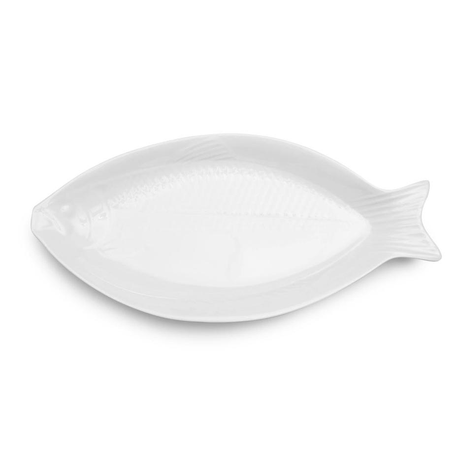 Excentricities :: Fish White Melamine Serving Platter - Excentricities ...