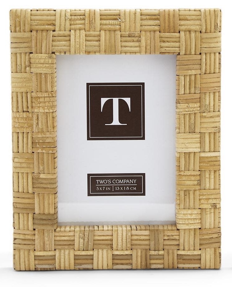 Rattan Photo Frames 4" X 6"