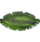 Zen Leaf Melamine Platter Large