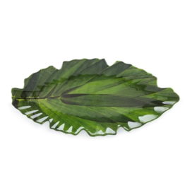 Q Home Design Zen Leaf Melamine Platter Small