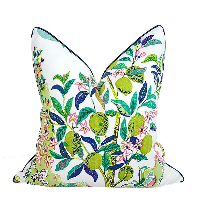 Charleston Collection Citrus Pillow-Lime