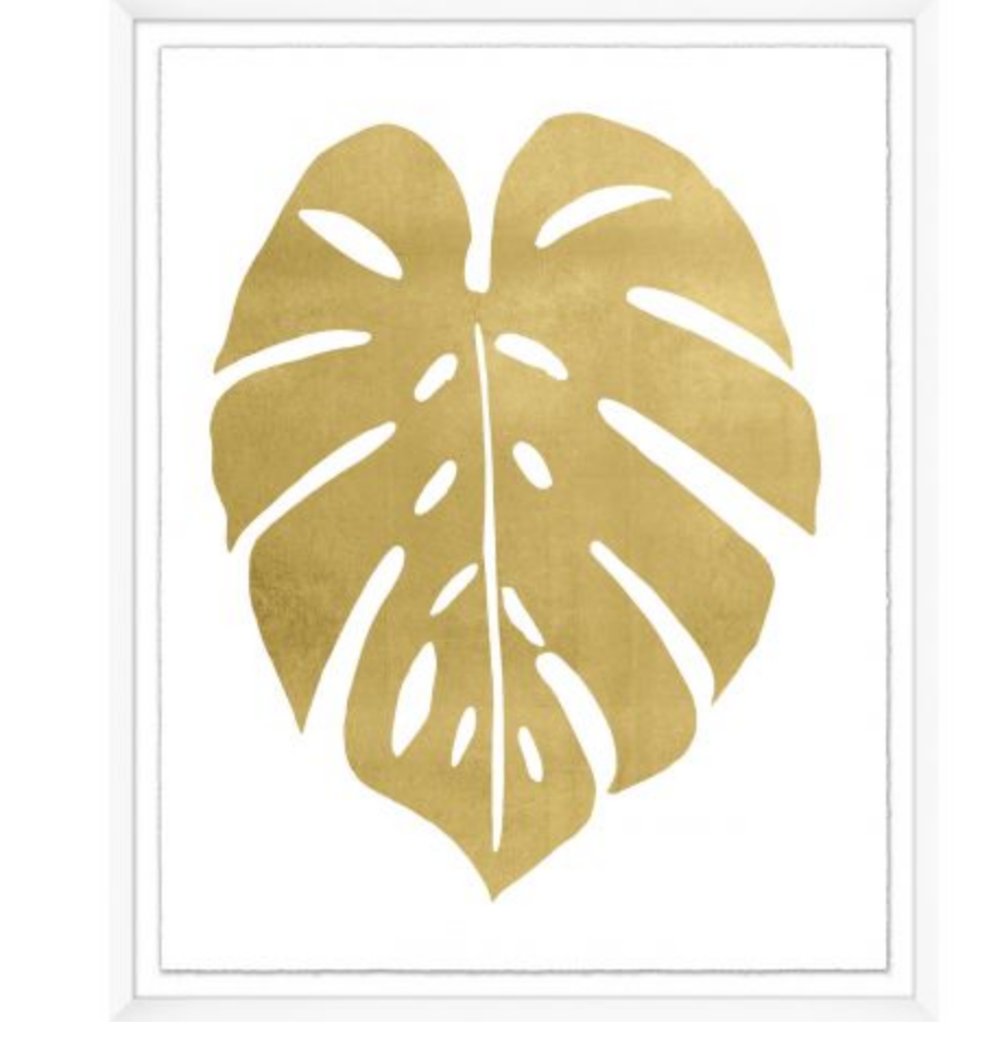 Gold Palm Leaf 2