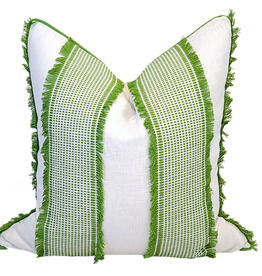 Charleston Collection Tulum Pillow 22"/Green