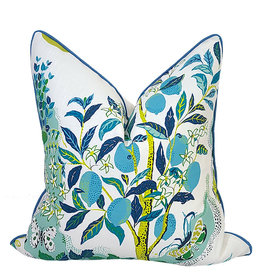 Citrus Garden Pillow - Pool