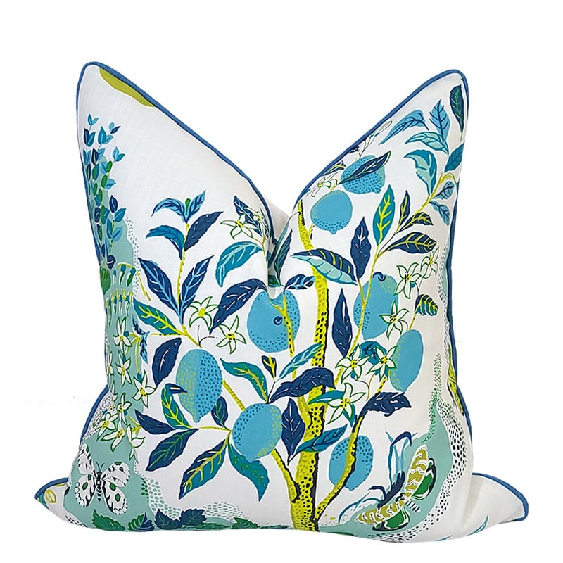 Charleston Collection Citrus Garden Pillow / Pool
