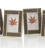 Pyrite and Brass Photo Frame