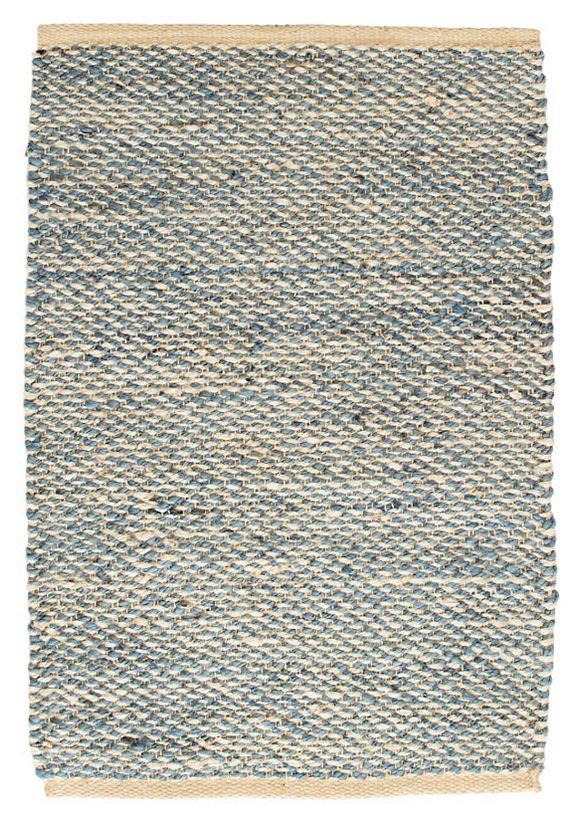 Excentricities :: Jacinto French Blue Woven Jute Rug-2x3 ...