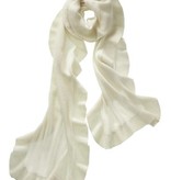 Ruffle Wrap-Ivory