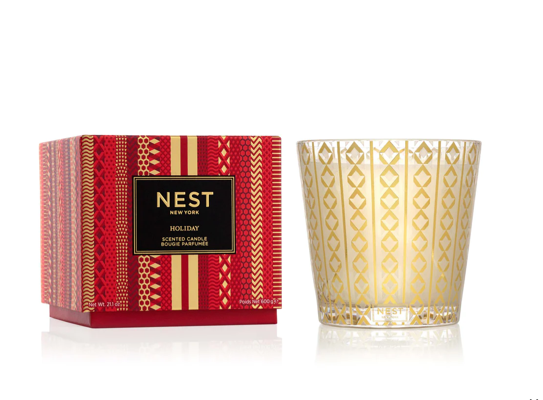 Holiday 3-Wick Candle - 21.1 oz