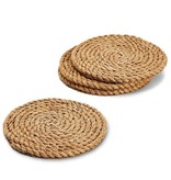 Full Circle S/4 Jute Rope Coasters