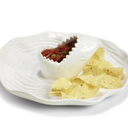 Great White Chip and Dip Bowl