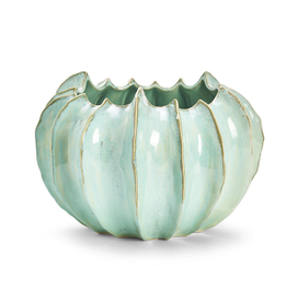Large Ceramic Celadon Gourd Vase