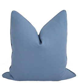 Compliment Linen Pillow-Denim