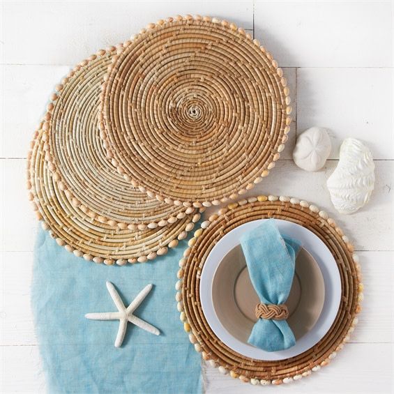 Pandan & Seashells Placemats