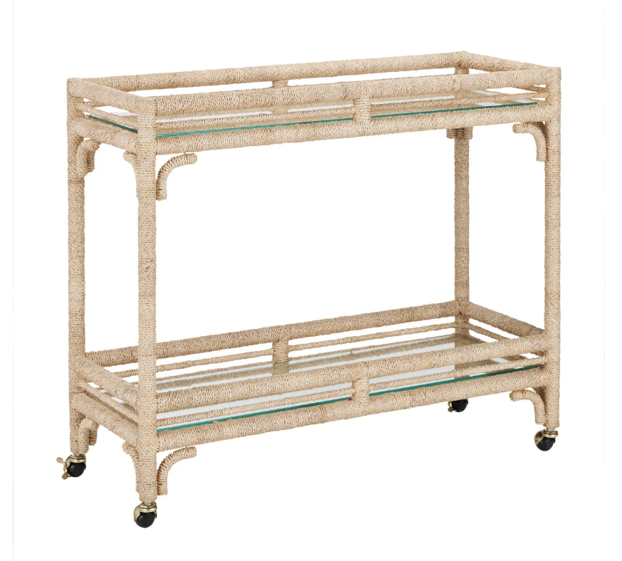 Olisa Rope Bar Cart