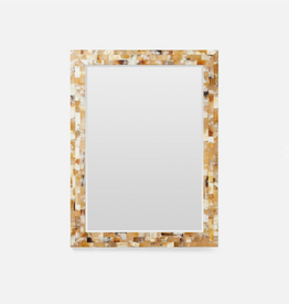 Bowen Natural Horn Mirror