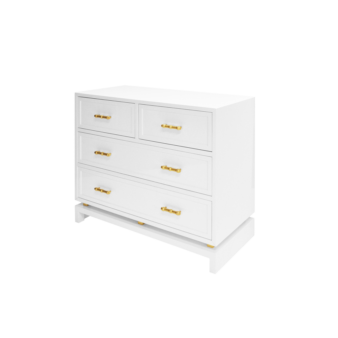Declan White Lacquer Chest