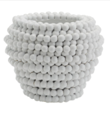Pompom Decorative Vase/Planter - Ceramic