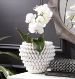 Pompom Decorative Vase/Planter - Ceramic