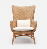 Tazia Lounge Chair in Seagrass