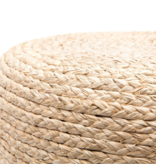 Nadine Stool in Natural woven Raffia